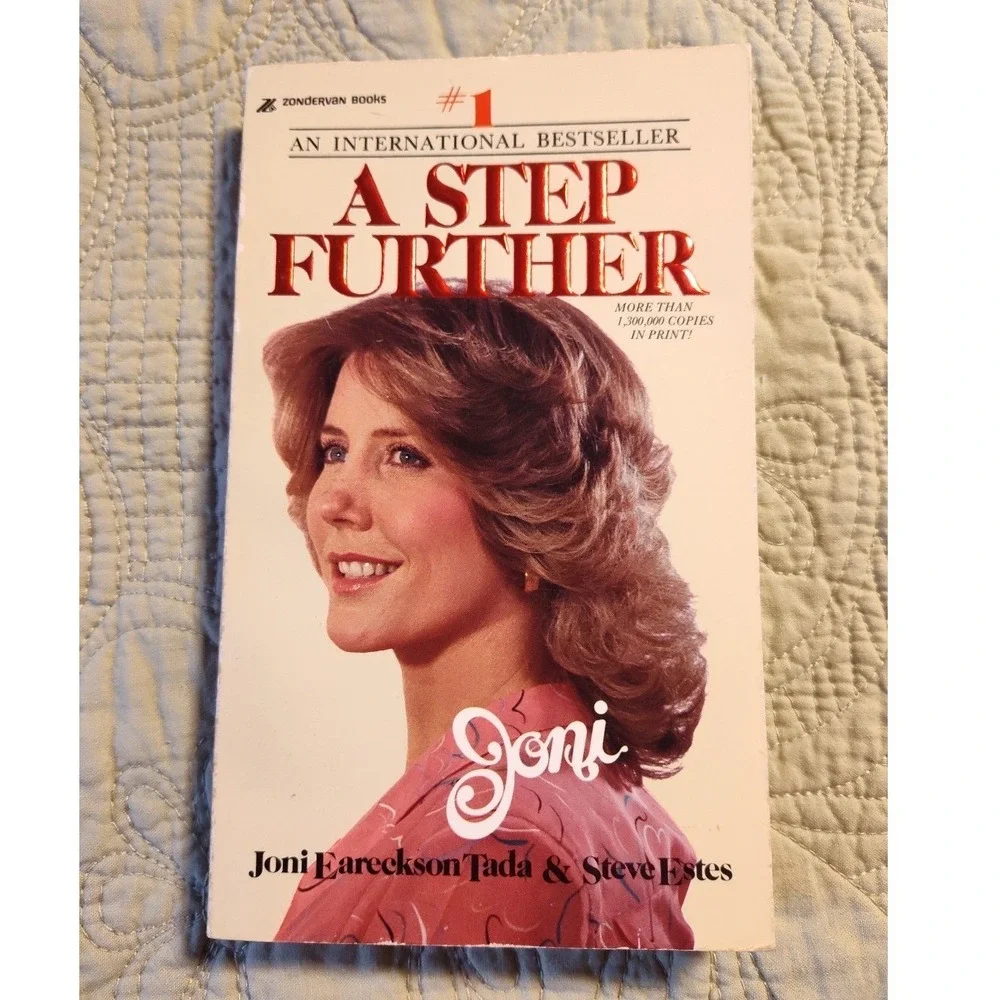 A Step Further 1978 Paperback Joni Eareckson Steve Estes Vintage Inspirational
